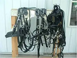 harness horse draft amish team biothane antique equipment deals cheap driving