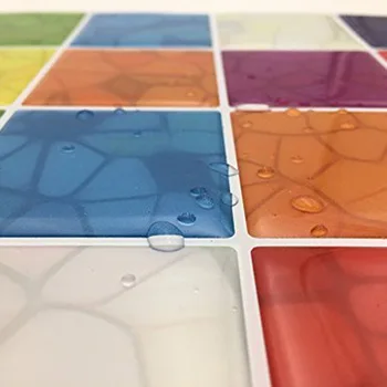 Pvc Wall Coating Deep Embossed Sticky Mosaic Wall Tile Buy