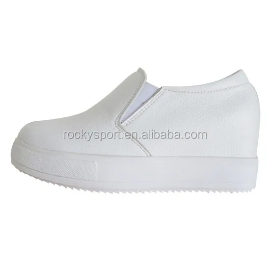 all white nursing shoes