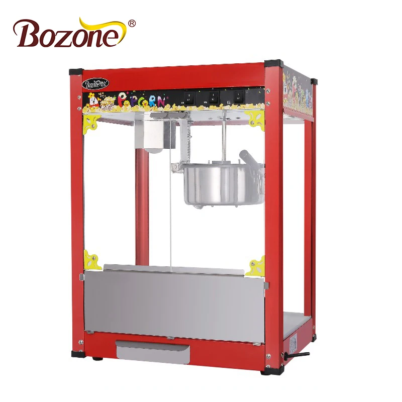 Luxury Top 8Oz Electric China Factory Sale Automatic Tabletop Commercial Popcorn Making Machine Air Popcorn Maker