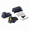 ANS red dot riflescope 1x25 Mini Reflex Sight Dot Reticle Red Dot Sight Scope Picatinny QD Mount for Hunting BK