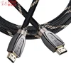 1M High Speed 18Gbps HDMI 2.0 Cable 4K 60Hz Ethernet Audio Return 2160p 1080p HDR HDTV cable HDMI Gaming with Nylon Braided