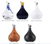 Newest Smart Home Aroma Diffuser 300 ML White Blue Porcelain Body Sensor Air Humidifier Aromatherapy Essential Oil Diffuser