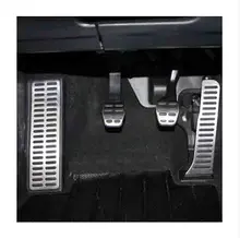 Stainless Car Accelerator Gas Brake pedal Clutch Pedal For VW Volkswagen Jetta MK6 Golf 6 Tiguan Skoda Octavia