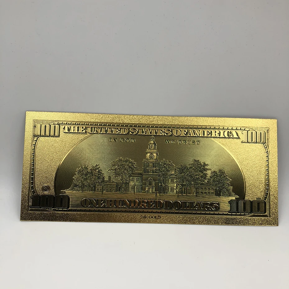Faux Billets De Banque En Feuille D Or 24k 100 Dollars Pour Cadeaux Des Invites Anniversaire Buy Feuille D Or 24 K Billet De 100 Feuille D Or 24 K Faux Argent Cadeaux D Anniversaire Vip Invites Product On