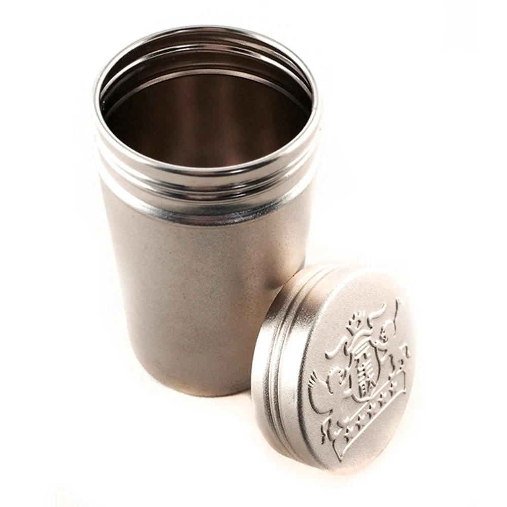 Cmyk Printing Airtight Decorative Small Metal Containers With Lids