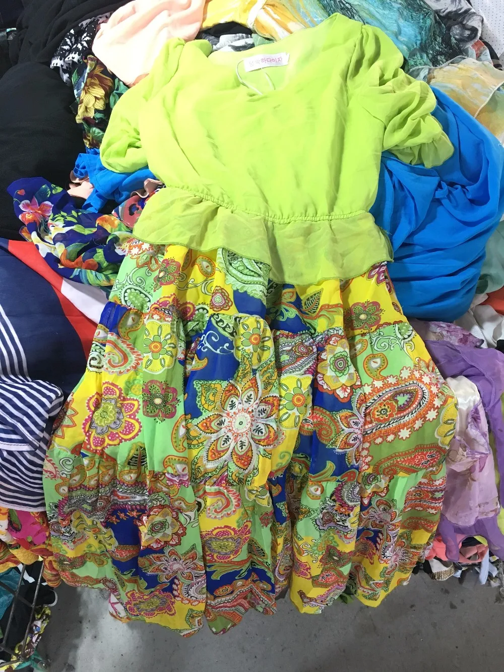 天津爱秀用了 kg 的衣服