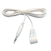 3.5mm Male to magnetic ECG snap lead wire cable for face massaging machines massager