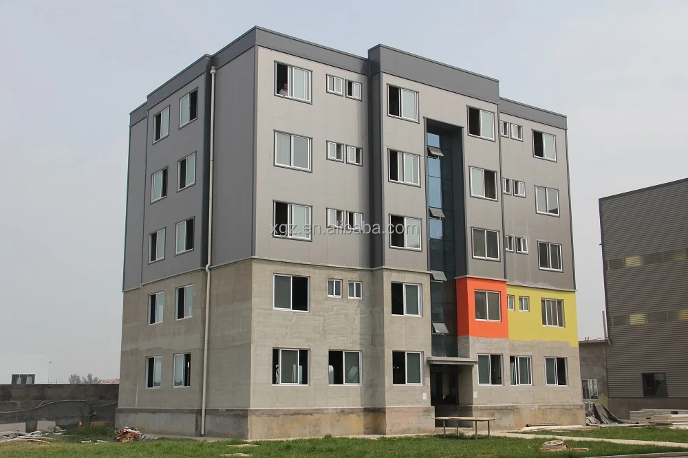 Prefabricated Steel Apartment Building Prefabricated Steel Apartment Building