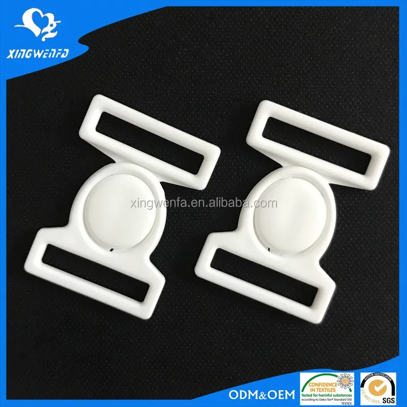 Eco Friendly Good Quality Plastic Nylon16mm Bra Strap Adjuster Buckles