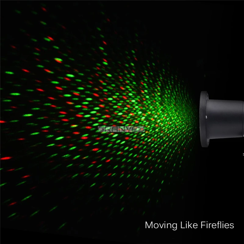 Factory Supply Walmart Red Green Moving Laser Decorative Light
