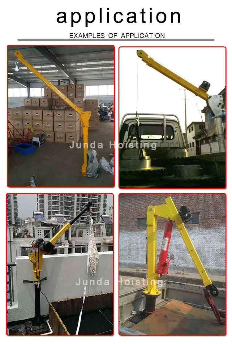 mini vehicle mounted crane