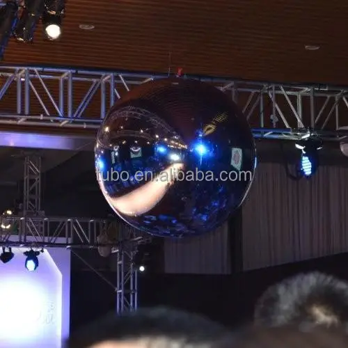 3m Custom Large Giant Inflatable Silver Hanging Mirror Balloon/giant