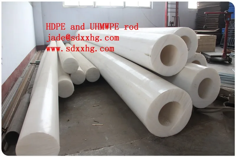 Natural Plastic Uhmwpe Solid Round Bar/hdpe Solid Bar /polyethylene Rod
