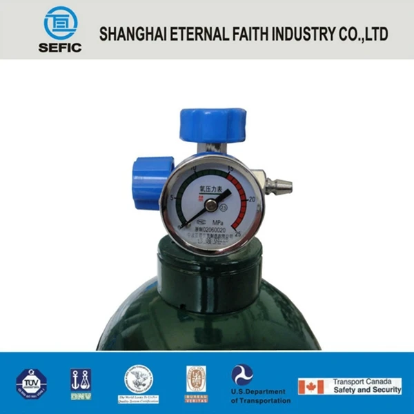 Refillable High Pressure Compact Compressed Medical Breathing Air