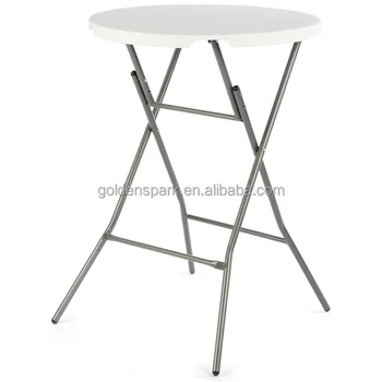 Outdoor Restaurant Light Weight Height Folding Bar Table Outdoor Restaurant Light Weight Height Folding Bar Table