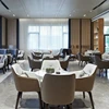 luxury new design wholesale hotel restaurant furniture modern dining chair computer chair marble round coffee table