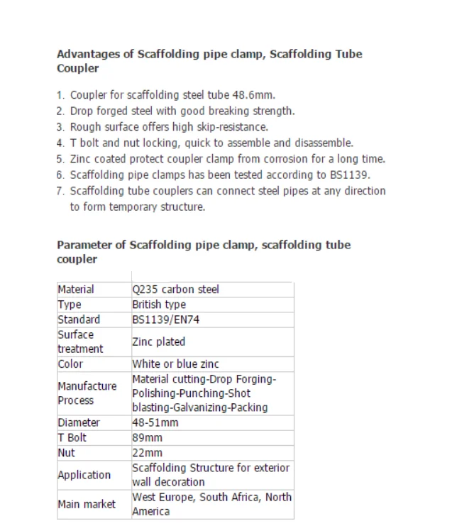 Heavy Duty American Type Swivel Coupler Scaffolding Coupler Buy