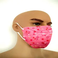 outdoor anti hazy Woomay bicycle driving printed colorful butterfly face mask