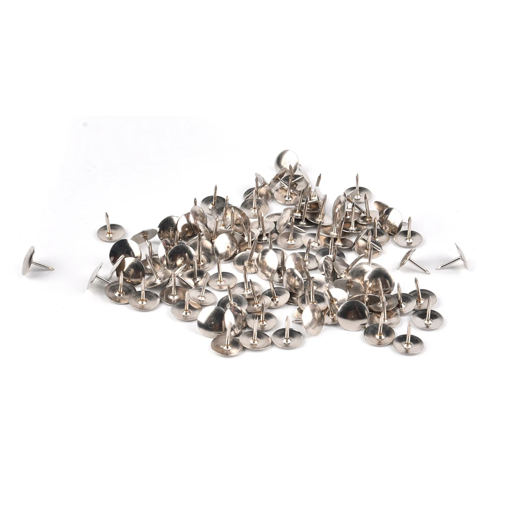 Color Customized 10*10mm Home Round Thumb Tack Push Pin Safety Metal