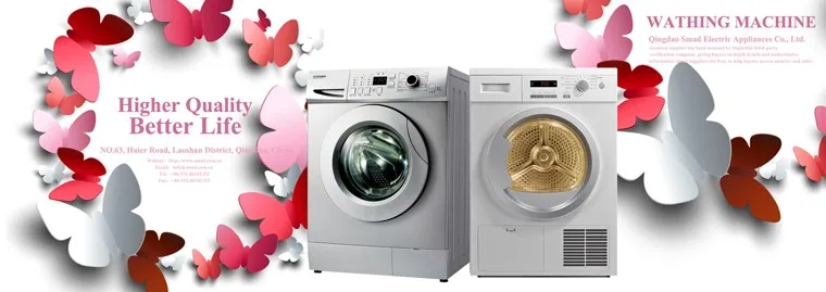 7 KG High quality front loading washing machine with LED display