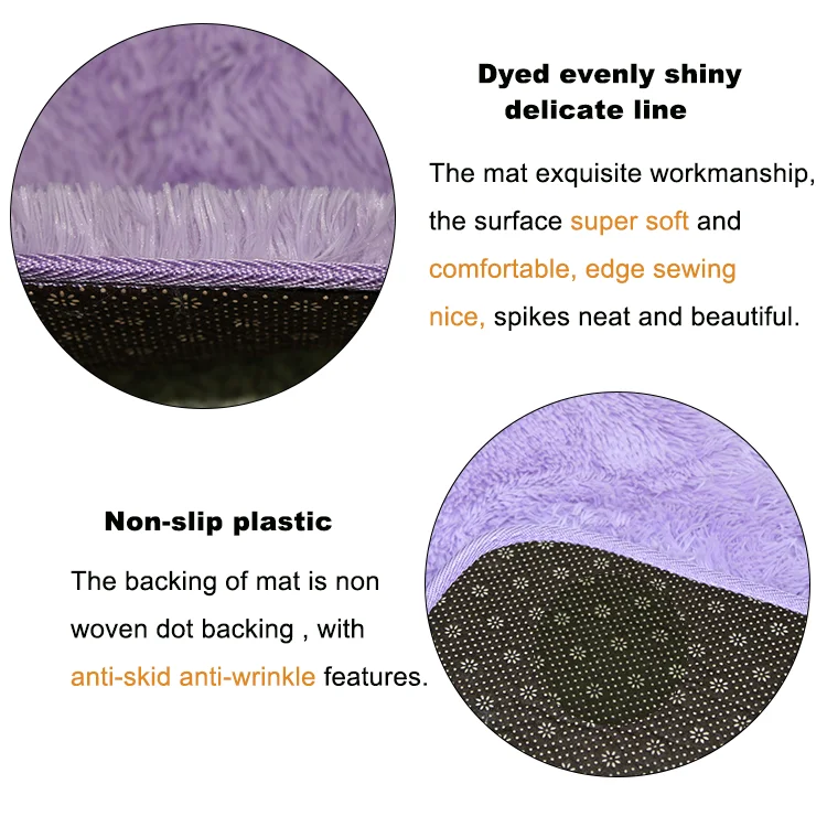 Modern Thick Fluffy Plush Home Rug Custom Plush Fuzzy Shag Carpet Rugs