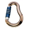 Customized Aluminum Lock Equipment Carabiner Hook
