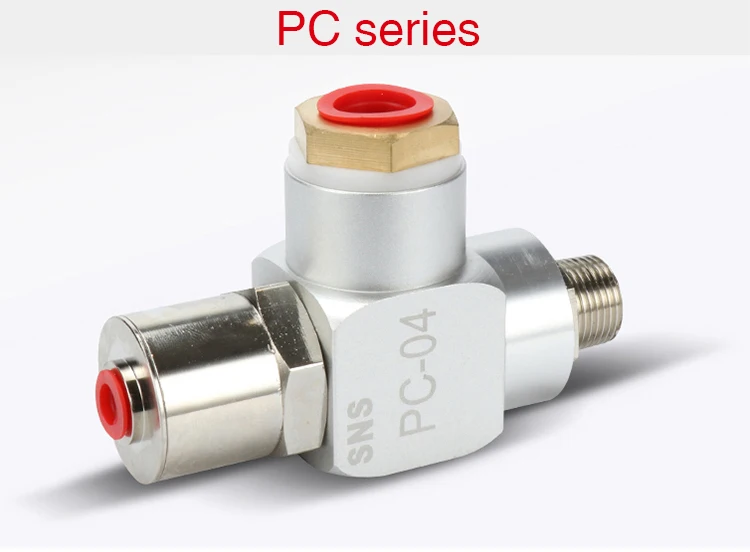 Sns Air Induction Check Valve Pneumatic Air Control One Way Speed Valve