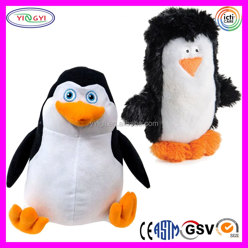 madagascar penguin stuffed animal