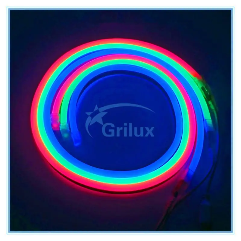 Waterproof flexible color changing led car neon light rope led rope lights flex led strip ligh competitive price
