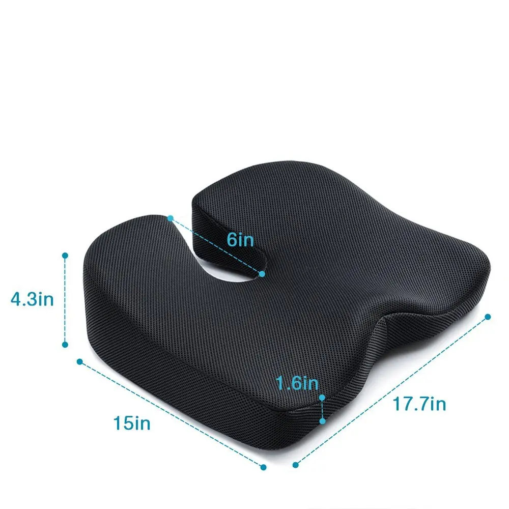 Hemorrhoid Office Seat Cushion Memory Foam/drivers Car Seat Cushion