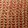 Chain mail metal ring curtain/chainmail decorative metal ring roon divider