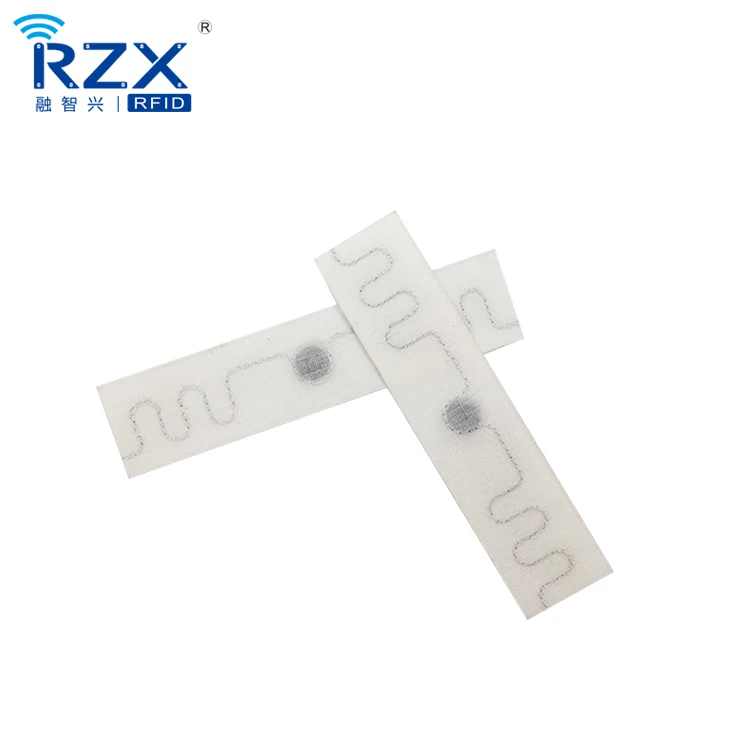 RZX UCODE 7 86*16mm textile RFID washing Tag