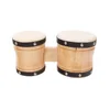 Kids musical toy mini wood bongo drum junior lesson small drum