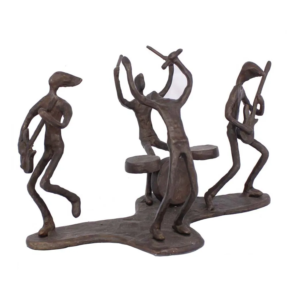 Music Metal Cast Iron Rock Band Figurines Buy Music Metal Figurines