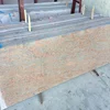 Seta yellow granite slabs process for countertops