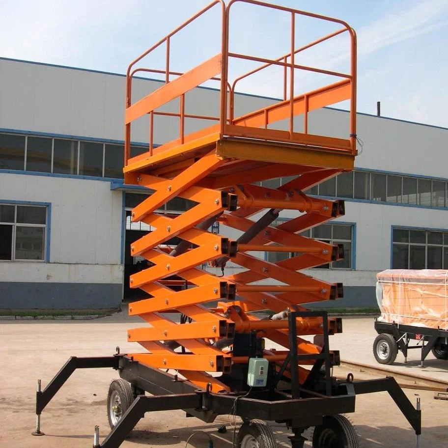 Manual Mobile Lift Platform Used In Warehouse - Buy Mobile Lift
