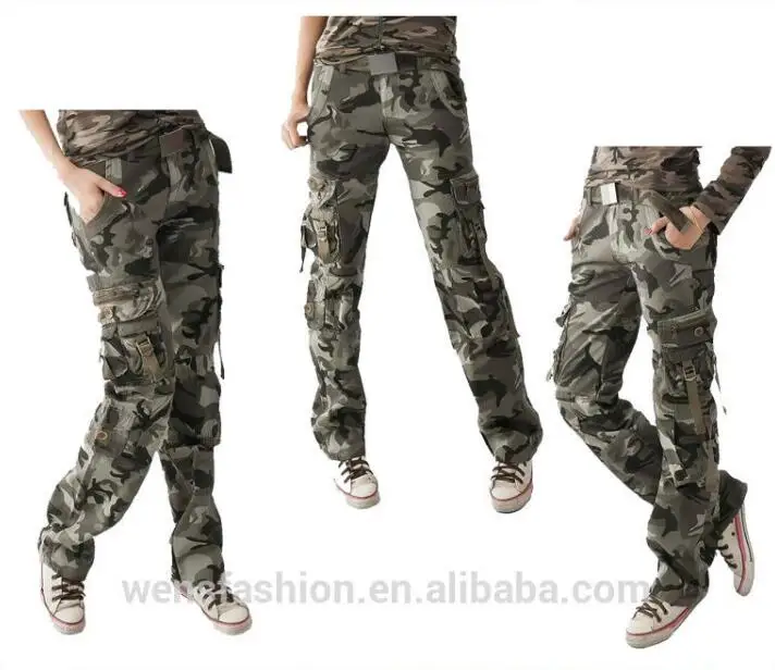 six pocket cargo pants for ladies
