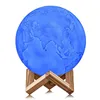 Friend Present Touch Control 2 Colors Desk Lamp Lunar Earth Light Lamp 15cm