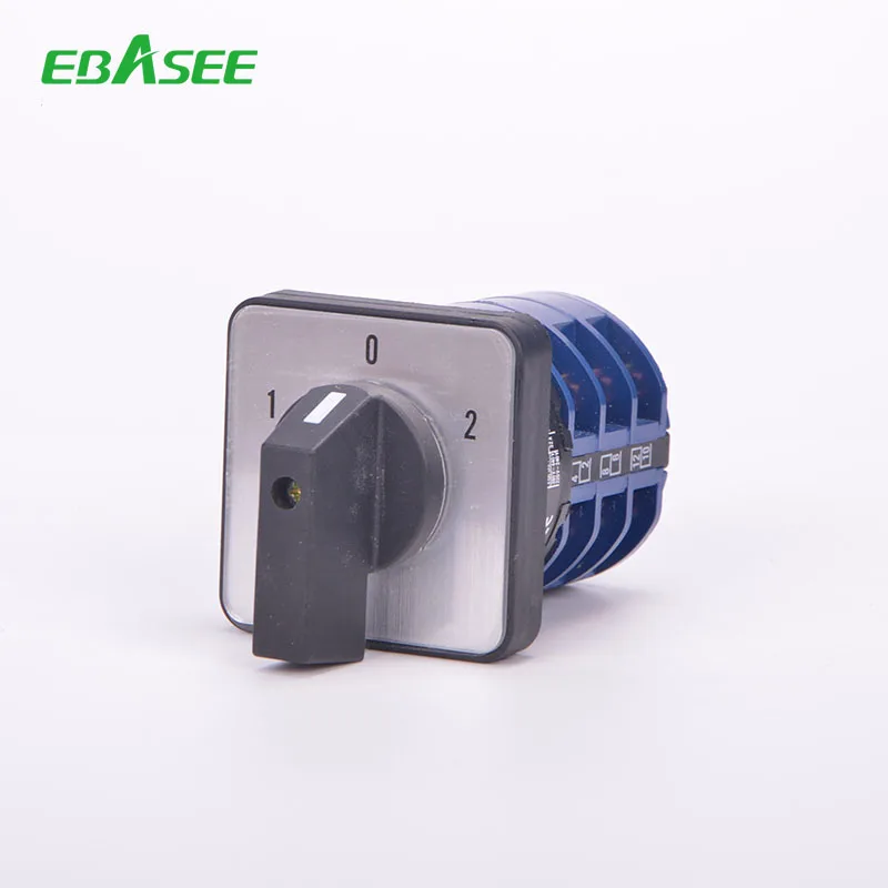 63amp 4pole 1 0 2 3 Position Manual Universal Changeover Rotary Cam Switch Products From Shanghai Ebasee Electric Co Ltd