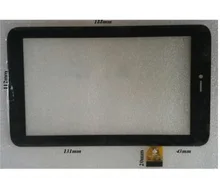 New 7 inch tablet capacitive touch screen TPC1210 VER2.0 TPC1210 VER3.0 black free shipping
