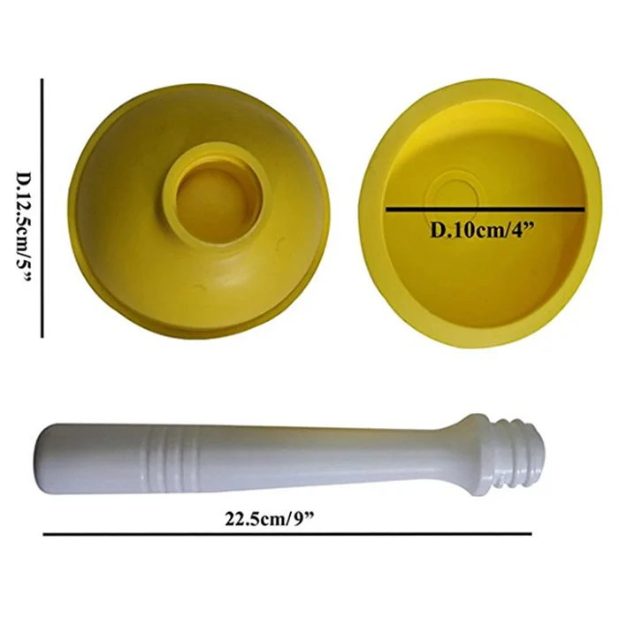 Hq305 German Quality Wooden Stick 13.5cm Tpr Toilet Plunger Buy Tpr