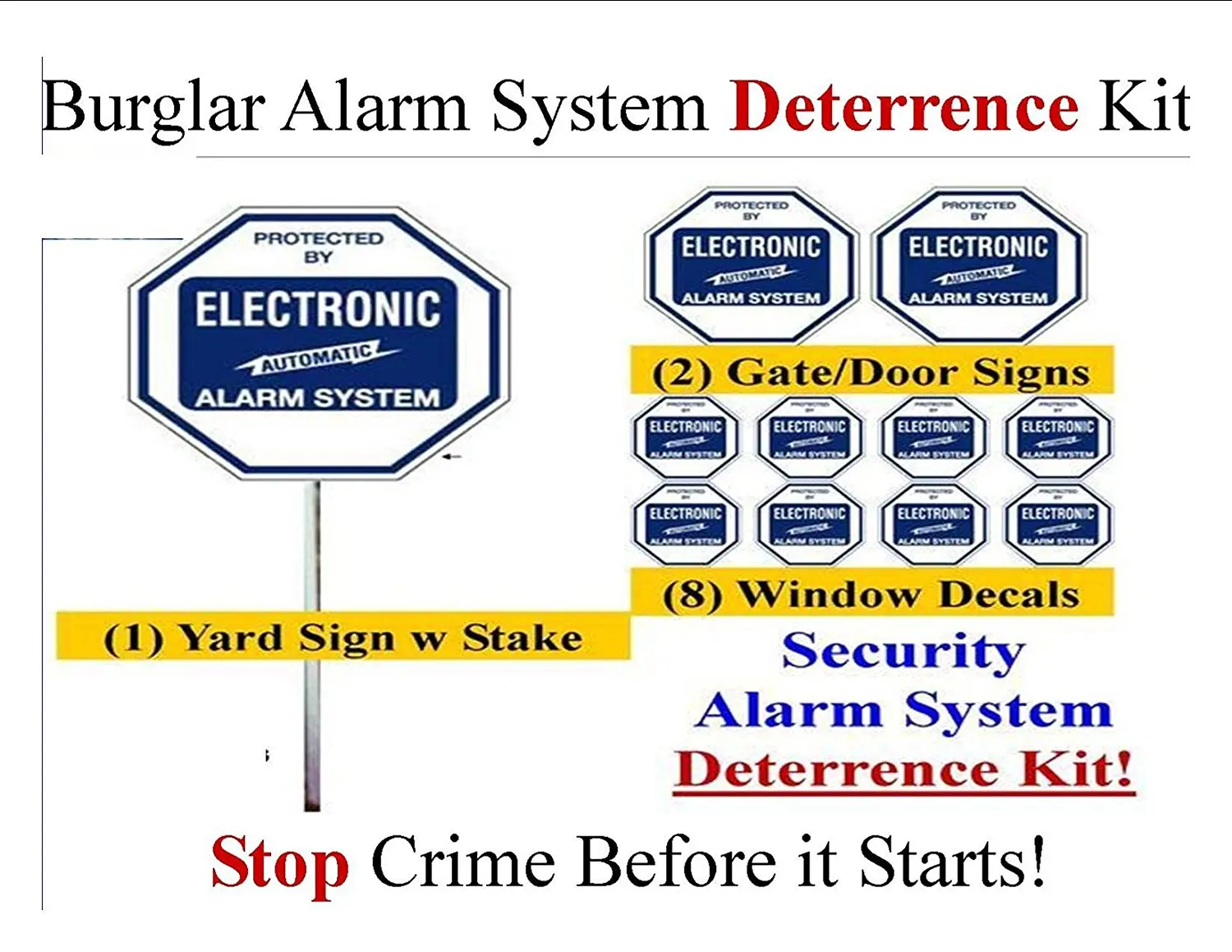 Warning security system