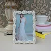 New Hand Painted Decorative Pearl Floral Photo Picture Frame