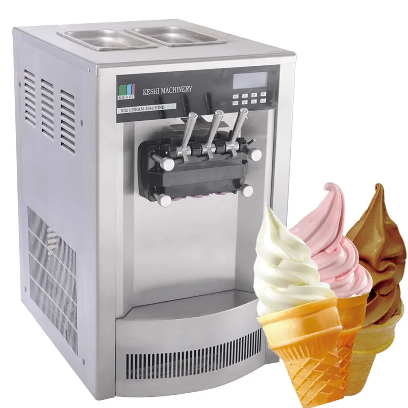 Branding Soft Serve Ice Cream Machine 