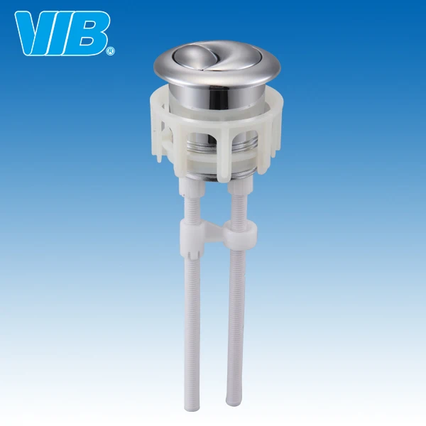 
Toilet Dual Cistern Flush Button On Top Of Cistern With Rod 