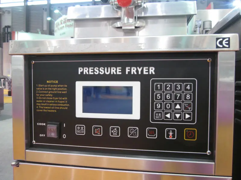 Commercial Electric Chicken Pressure Fryer With Filtration System For