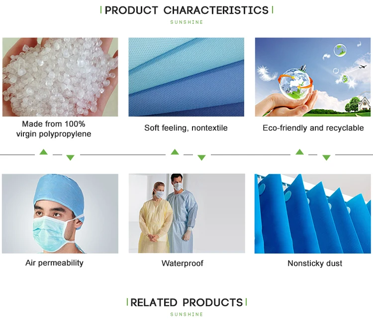 Hot Selling Disinfection Hygiene Medical Non-Woven For Medical