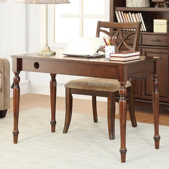 Solid Oak Desk Well Selling Living Room Furniture Wooden Study