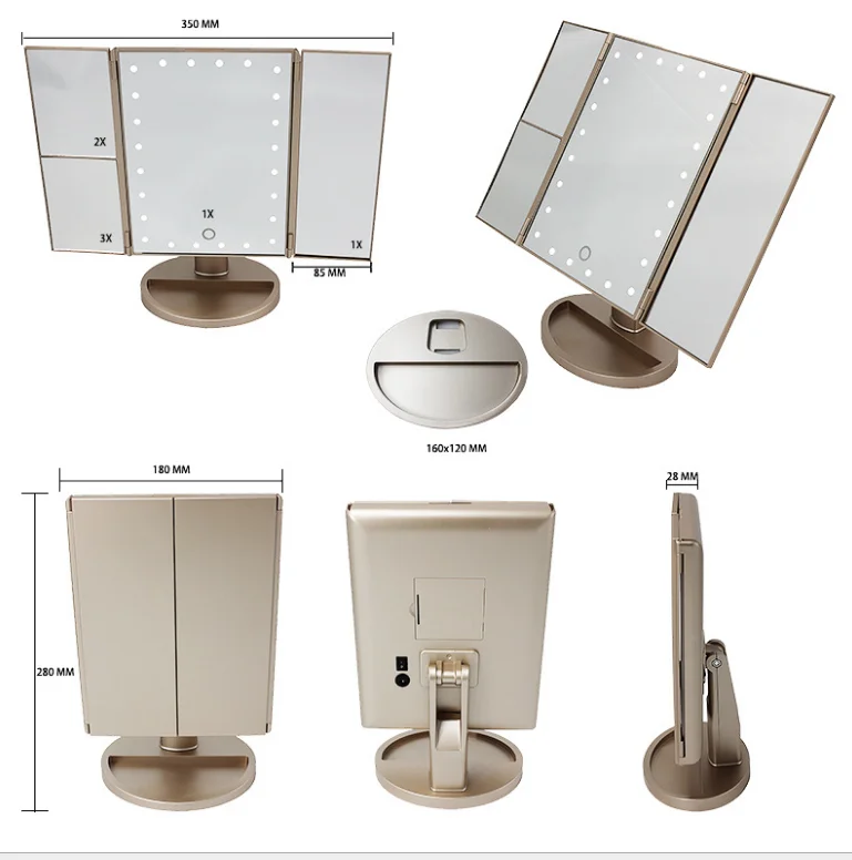 Hot Selling Magnifying Lighted Makeup Mirror X20 Buy Magnifying Mirror X20,Magnifying Lighted